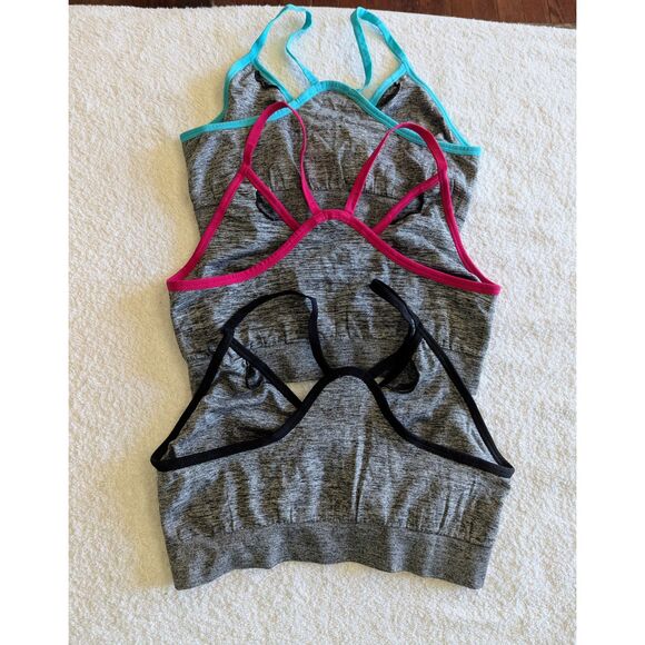 AKAMC  Cross Back Adjustable Straps Sport Bras  (3 total)  Sz XXL - Picture 2 of 8